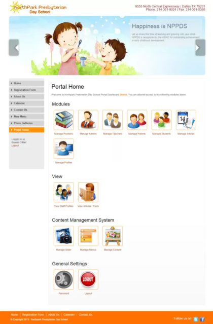 Northpark-Presbyterian-Day-School-Portal-Home