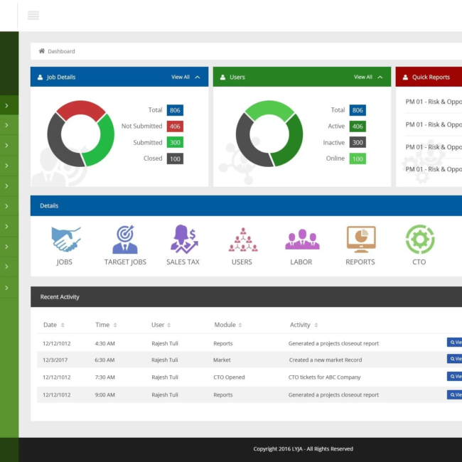 Syserco-Project-Management-Tool