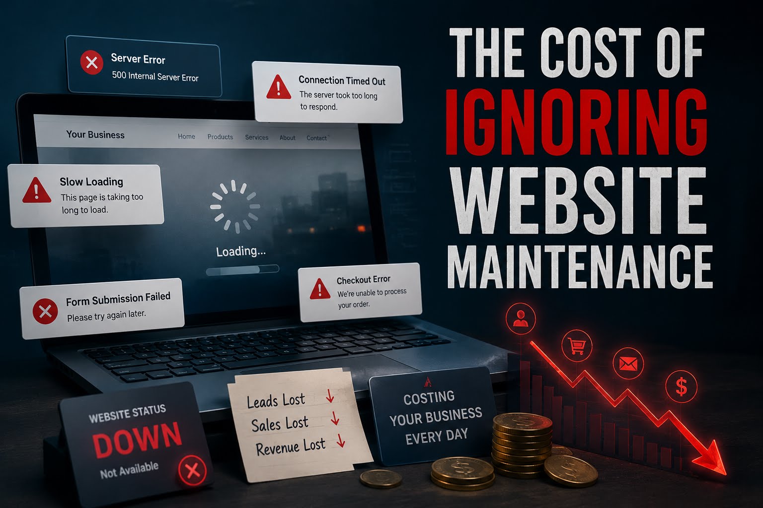 The Cost of Ignoring Website Maintenance: A Business Owner’s Story